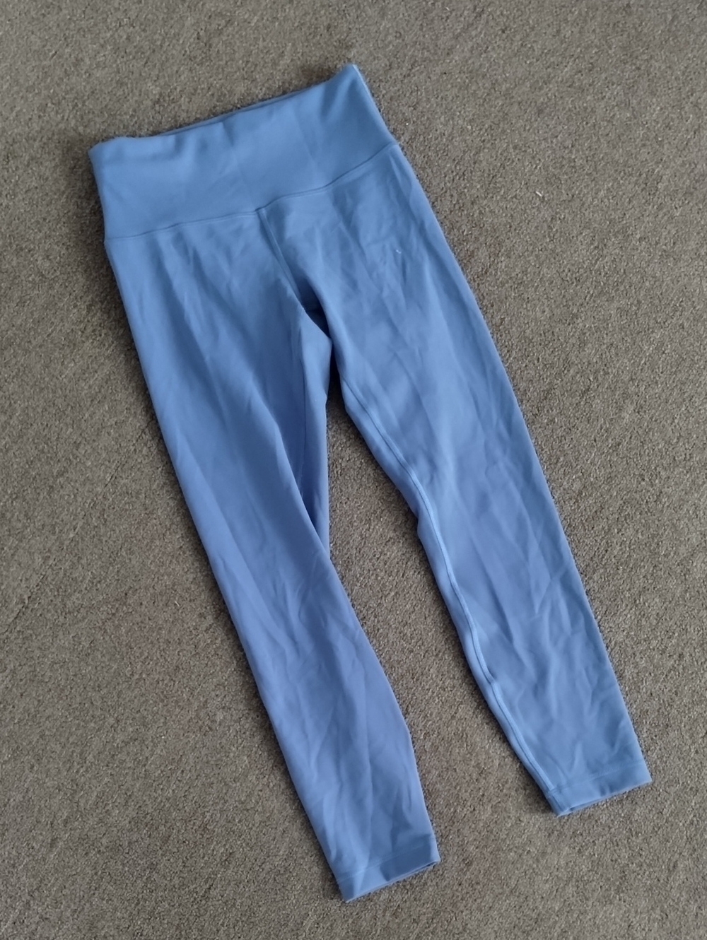 Lululemon Wunder Train Leggings Blue